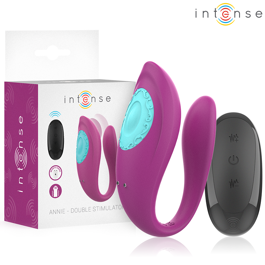 Intense Annie, stimulateur en U avec télécommande