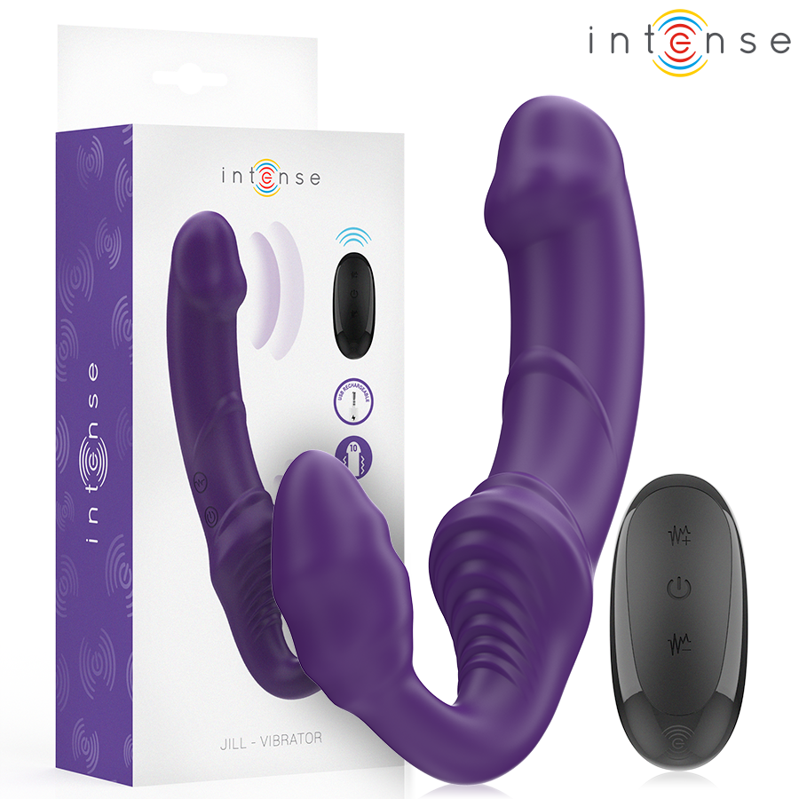 Intense Jill, vibromasseur 20 cm avec télécommande