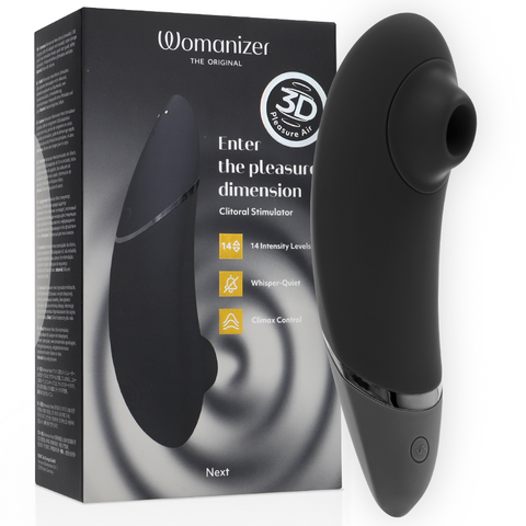 Womanizer Next noir, stimulateur 3D Pleasure Air