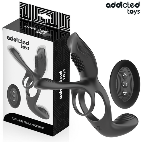 Addicted Toys, anneau couple avec stimulateur clitoridien