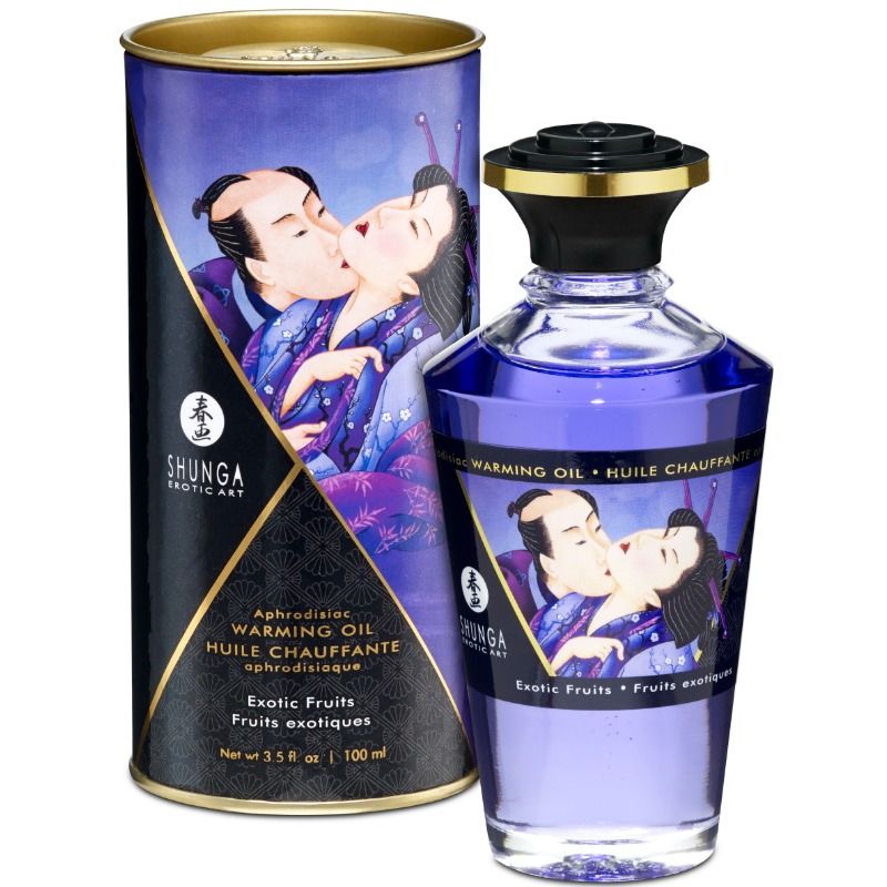 Shunga, huile de massage chauffante 100 ml