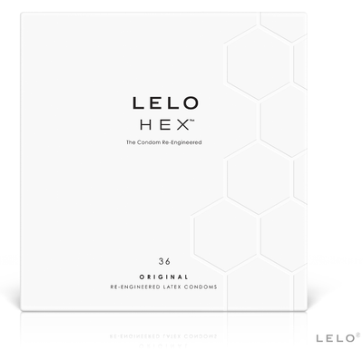 LELO HEX, préservatifs ultra-fins boîte de 36