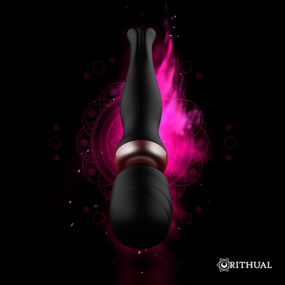 Rithual Akasha 2.0 noir, masseur wand rechargeable