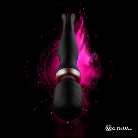 Rithual Akasha 2.0 noir, masseur wand rechargeable
