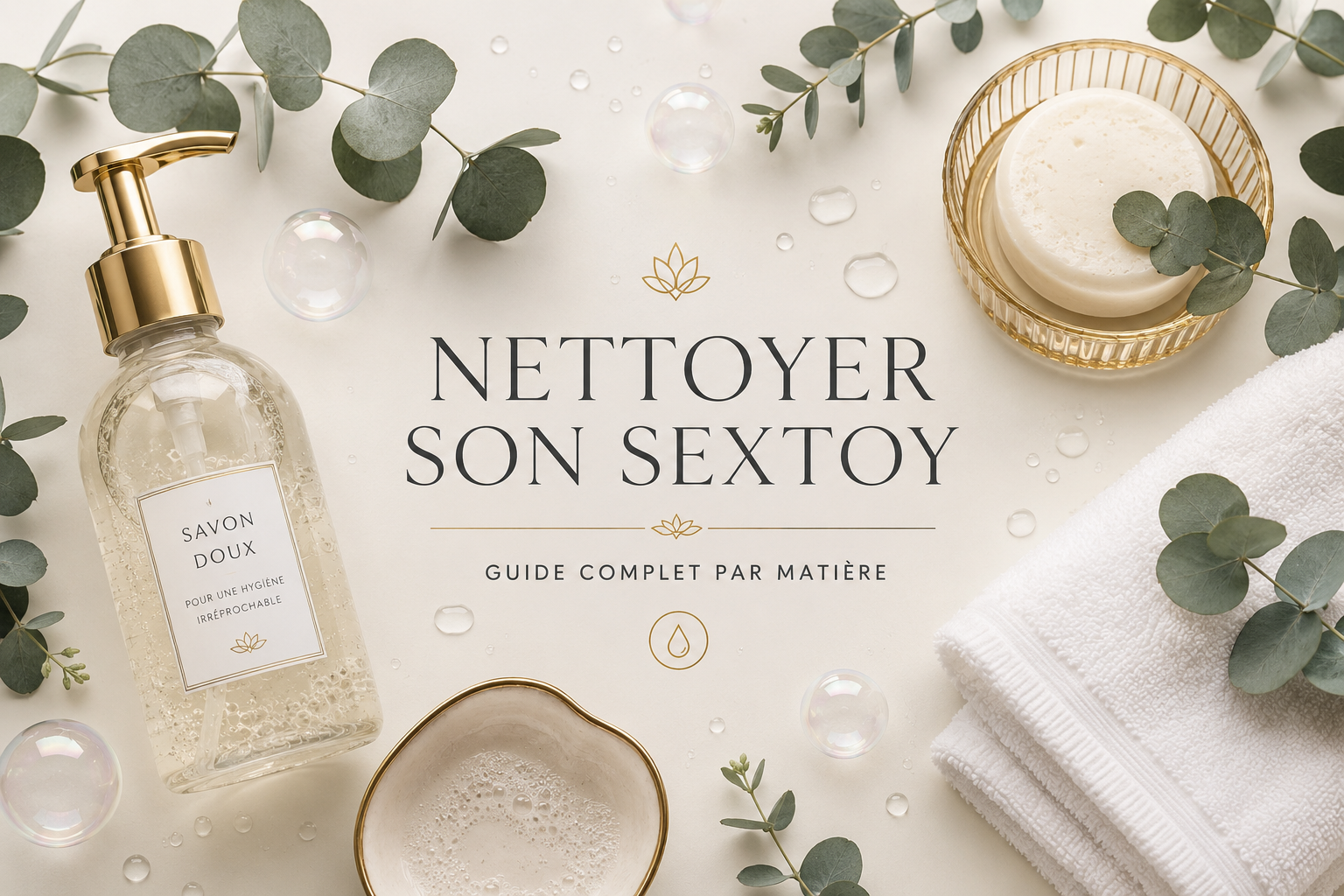 Comment bien nettoyer et entretenir son sextoy selon sa matière : guide complet