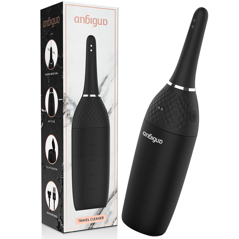 Anbiguo – Nettoyeur anal automatique 5 intensités rechargeable