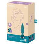 Satisfyer - Plug ilicious 1 Plug anal vibrant connecté avec app vert