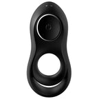 Satisfyer Legendary Duo – Anneau pénien double vibrant noir
