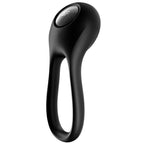 Satisfyer Majestic Duo – Anneau pénien double vibrant noir