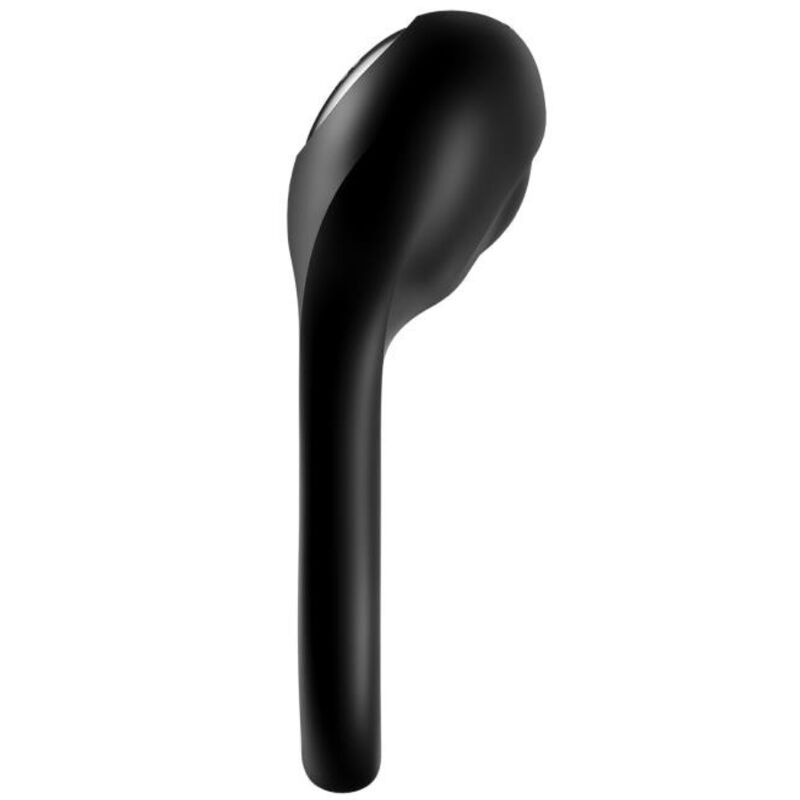 Satisfyer Majestic Duo – Anneau pénien double vibrant noir