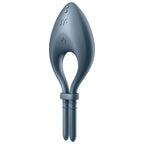 Satisfyer Bullseye – Anneau pénien réglable vibrant connecté avec app gris