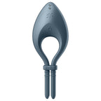Satisfyer Bullseye – Anneau pénien réglable vibrant connecté avec app gris