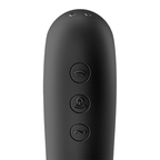 Satisfyer Dual Kiss – Stimulateur Air Pulse & vibromasseur point G noir