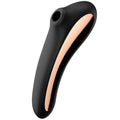 Satisfyer Dual Kiss – Stimulateur Air Pulse & vibromasseur point G noir