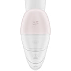 Satisfyer Supernova – Stimulateur Air Pulse & vibromasseur point G blanc