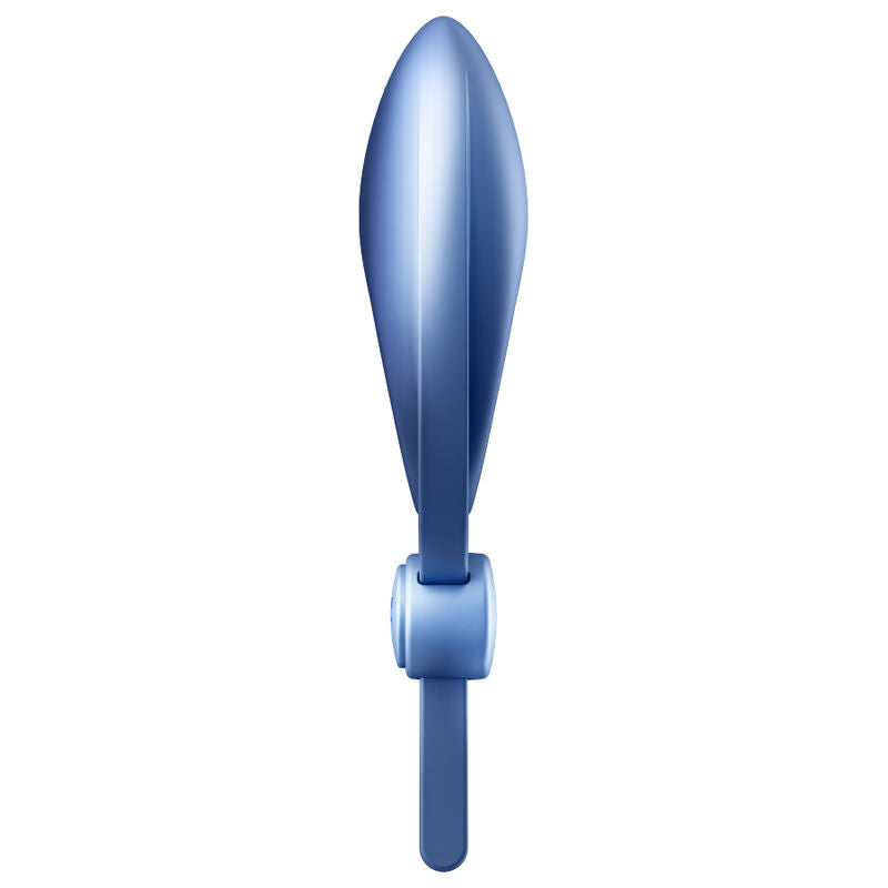 Satisfyer Sniper – Anneau pénien double boucle vibrant bleu