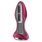 Satisfyer - Rotator Plug 2+ Plug vibrant rotatif connecté avec app rouge