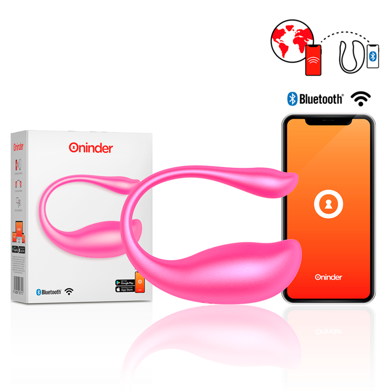 Oninder Nairobi – Œuf vibrant connecté puissant rose