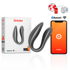Oninder Lisboa – Stimulateur couple double stimulation connecté noir