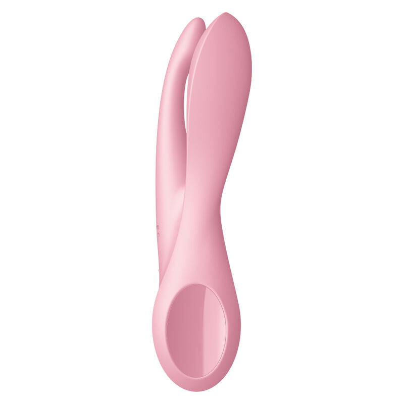 Satisfyer Threesome 1 – Vibromasseur triple stimulation rose