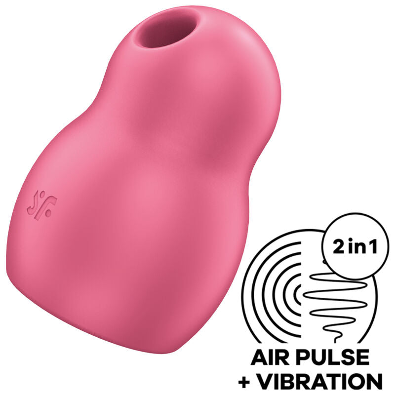 Satisfyer Pro To Go 1 – Stimulateur Air Pulse & vibromasseur compact rouge