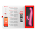 Oninder Oslo – Vibromasseur rabbit rotation connecté rose