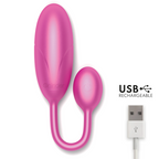 ONINDER - HUEVO VIBRADOR DENVER ROSE 7 X 2,7 CM APLICACIÓN GRATUITA