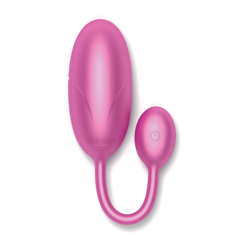 Oninder Tokyo – Œuf vibrant portable couple connecté rose