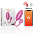 ONINDER - HUEVO VIBRADOR TOKYO ROSE 7,5 X 3,2 CM APLICACIÓN GRATUITA