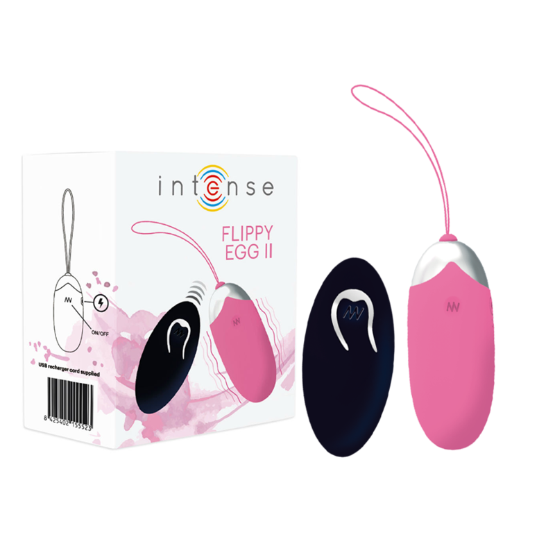 Intense Flippy II, œuf vibrant avec télécommande