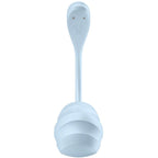 Satisfyer Smooth Petal – Vibromasseur point G portable connecté bleu ciel