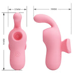 Pretty Love – Mini Magic Fairy Vibromasseur doigt vibration & succion rose