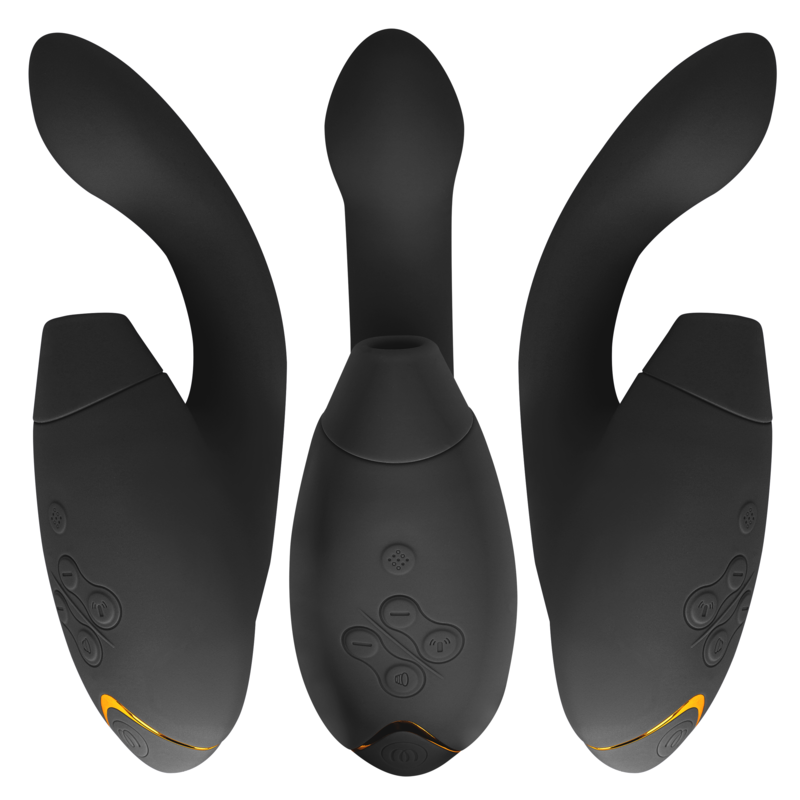 Womanizer - Duo 2 Stimulateur double Pleasure Air & point G noir