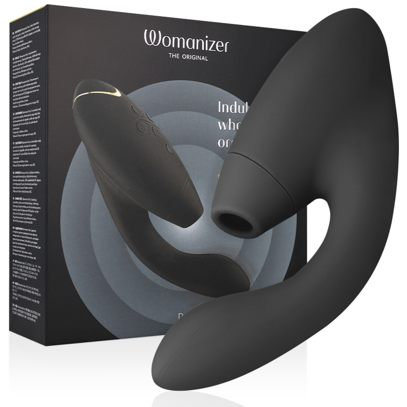 Womanizer - Duo 2 Stimulateur double Pleasure Air & point G noir