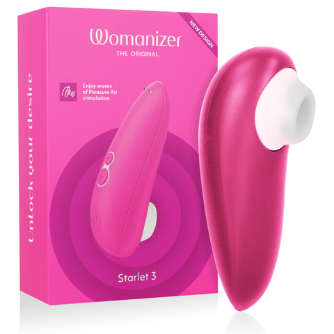 Womanizer Starlet 3 rose, stimulateur à air pulsé