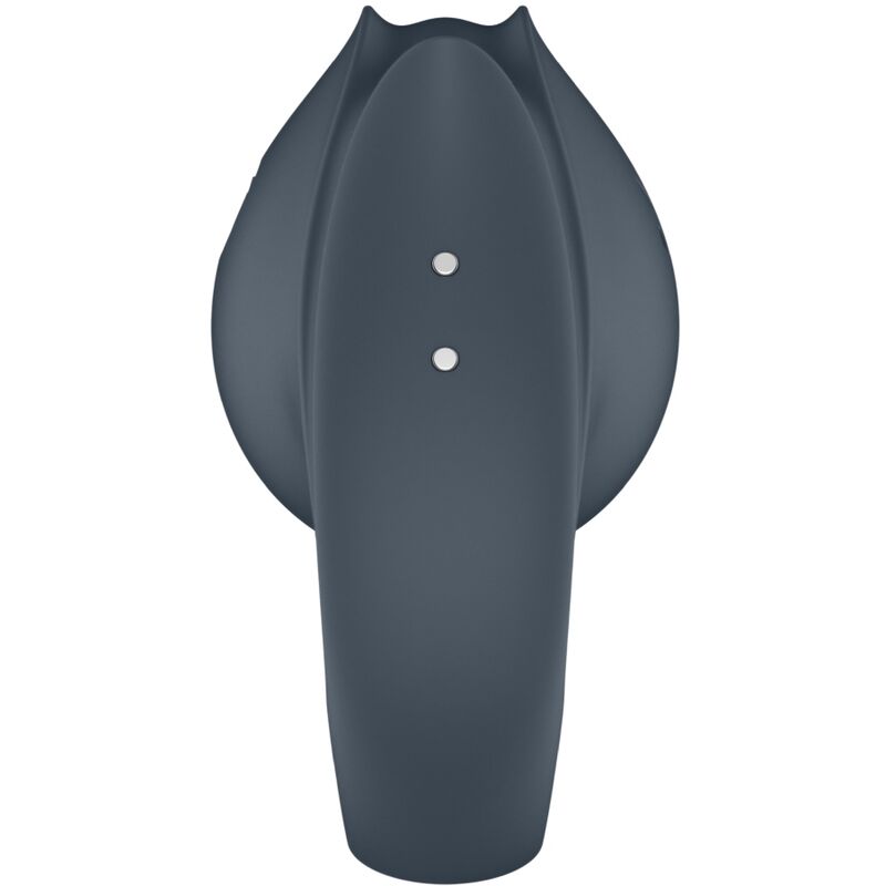 Satisfyer Perfect Pair 2 – Multi-vibromasseur 2 en 1 anneau pénien et stimulateur de doigts gris