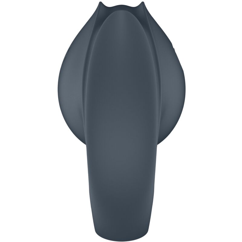 Satisfyer Perfect Pair 2 – Multi-vibromasseur 2 en 1 anneau pénien et stimulateur de doigts gris