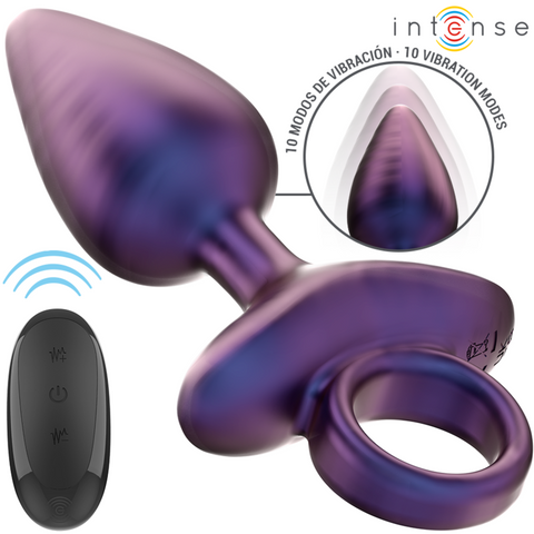 Intense Michael, plug anal vibrant avec télécommande