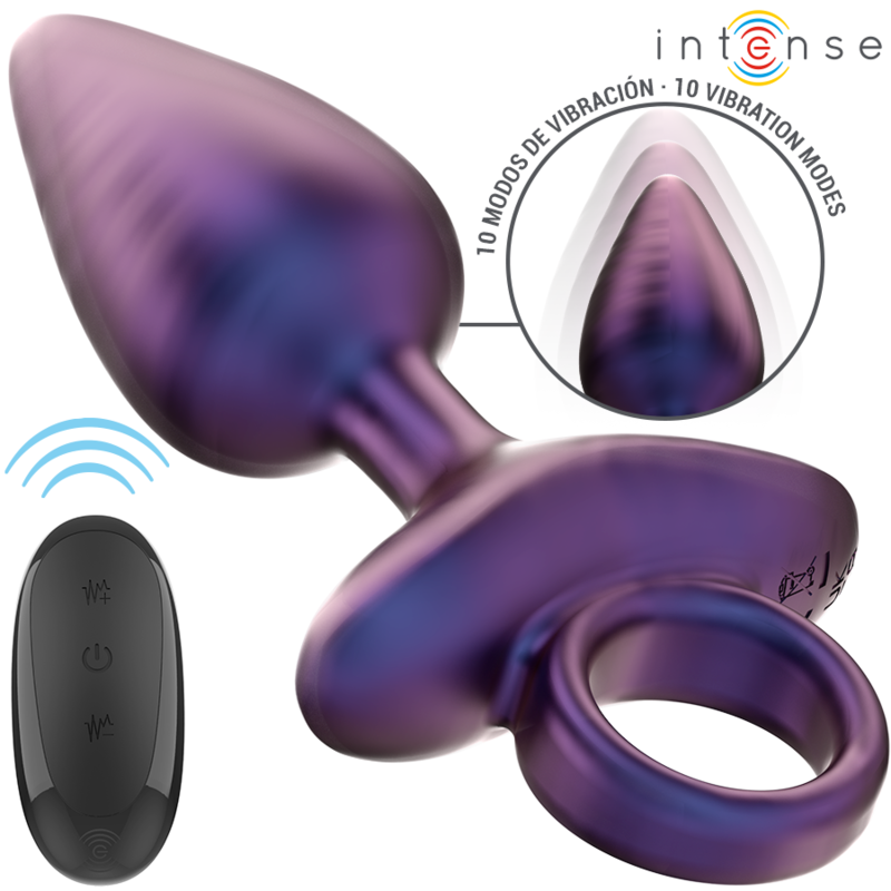 Intense Michael, plug anal vibrant avec télécommande
