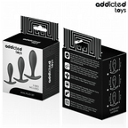 Addicted Toys – Lot de 3 plugs anaux lisses modèle 2