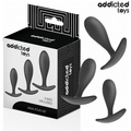 Addicted Toys – Lot de 3 plugs anaux lisses modèle 2