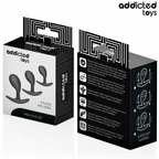 Addicted Toys – Lot de 3 plugs anaux courbés modèle 3