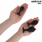 Addicted Toys – Lot de 3 plugs anaux avec bijou
