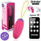 ONINDER CUTE - HUEVO DE SILICONA CON VIBRACIONES Y GOLPEOS - APLICACIÓN GLOBAL GRATUITA