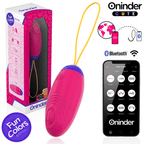 ONINDER CUTE - HUEVO DE SILICONA CON VIBRACIONES Y GOLPEOS - APLICACIÓN GLOBAL GRATUITA
