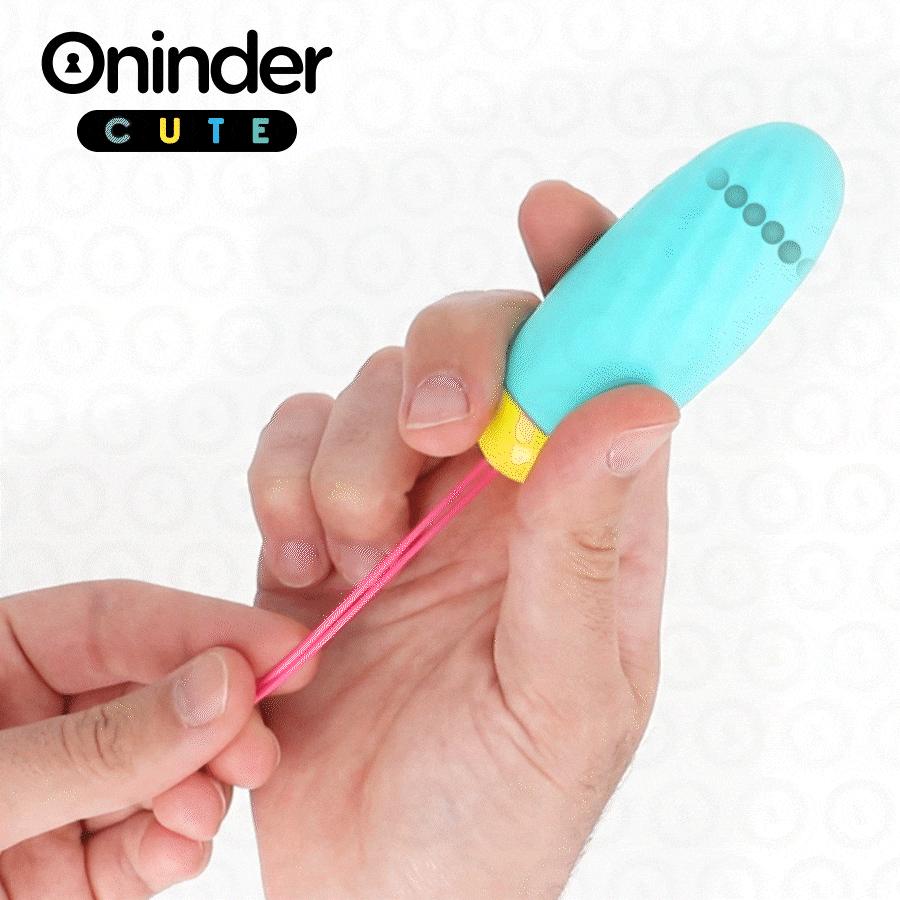 ONINDER CUTE - HUEVO VIBRADOR LOVE PLEASURE - PIEDRAS DE SILICONA GIRATORIAS - APLICACIÓN GLOBAL GRATUITA
