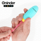 ONINDER CUTE - HUEVO VIBRADOR LOVE PLEASURE - PIEDRAS DE SILICONA GIRATORIAS - APLICACIÓN GLOBAL GRATUITA
