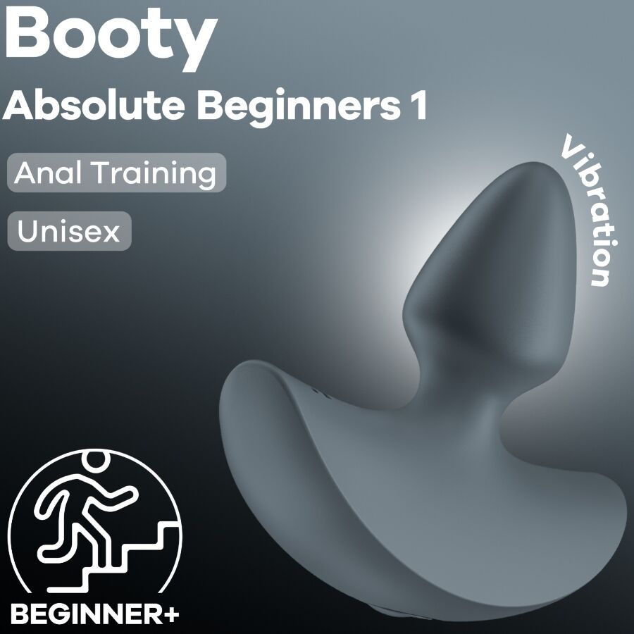 Satisfyer Booty Absolute Beginners 1 – Plug anal vibrant débutant