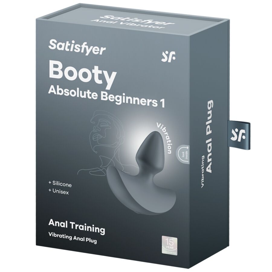 Satisfyer Booty Absolute Beginners 1 – Plug anal vibrant débutant