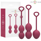 Intense Charli – Kit boules de Kegel bourgogne